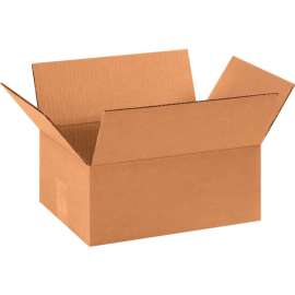 Global Industrial Cardboard Corrugated Boxes, 11-1/4"L x 8-3/4"W x 4-3/4"H, Kraft