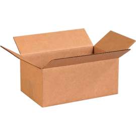 Global Industrial Cardboard Corrugated Boxes, 12"L x 7"W x 5"H, Kraft