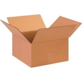 Global Industrial Cardboard Corrugated Boxes, 13-1/2"L x 13-1/2"W x 7-1/2"H, Kraft