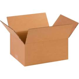 Global Industrial Cardboard Corrugated Boxes, 14"L x 11"W x 6"H, Kraft