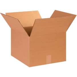 Global Industrial Cardboard Corrugated Boxes, 14"L x 14"W x 10"H, Kraft