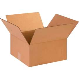 Global Industrial Cardboard Corrugated Boxes, 14"L x 14"W x 7"H, Kraft