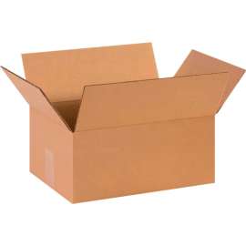 Global Industrial Cardboard Corrugated Boxes, 14"L x 9"W x 6"H, Kraft