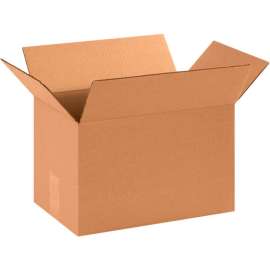 Global Industrial Cardboard Corrugated Boxes, 14"L x 9"W x 9"H, Kraft