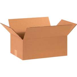 Global Industrial Cardboard Corrugated Boxes, 15"L x 10"W x 6"H, Kraft