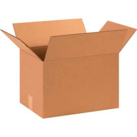 Global Industrial Cardboard Corrugated Boxes, 15"L x 11"W x 11"H, Kraft