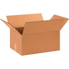 Global Industrial Cardboard Corrugated Boxes, 15"L x 11"W x 7"H, Kraft