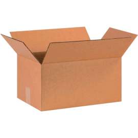 Global Industrial Cardboard Corrugated Boxes, 16"L x 10"W x 8"H, Kraft