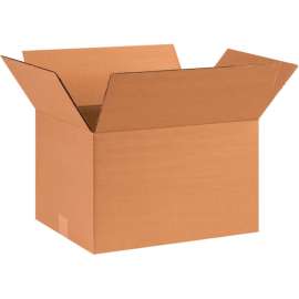 Global Industrial Cardboard Corrugated Boxes, 16"L x 12"W x 10"H, Kraft