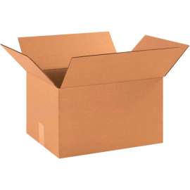 Global Industrial Cardboard Corrugated Boxes, 16-1/4"L x 12-1/4"W x 9-5/16"H, Kraft