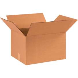 Global Industrial Cardboard Corrugated Boxes, 16"L x 13"W x 10"H, Kraft