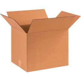 Global Industrial Cardboard Corrugated Boxes, 16"L x 13"W x 13"H, Kraft