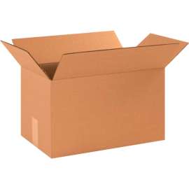 Global Industrial Cardboard Corrugated Boxes, 16"L x 9"W x 9"H, Kraft