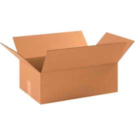 Global Industrial Cardboard Corrugated Boxes, 17-1/4"L x 11-1/2"W x 6"H, Kraft