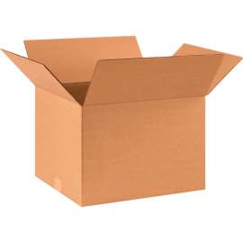 Global Industrial Cardboard Corrugated Boxes, 17"L x 14"W x 12"H, Kraft