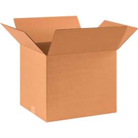 Global Industrial Cardboard Corrugated Boxes, 17"L x 14"W x 14"H, Kraft