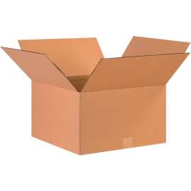 Global Industrial Cardboard Corrugated Boxes, 17"L x 17"W x 10"H, Kraft