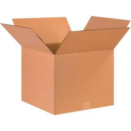 Global Industrial Cardboard Corrugated Boxes, 17"L x 17"W x 14"H, Kraft
