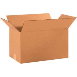 Global Industrial Cardboard Corrugated Boxes, 18"L x 10"W x 10"H, Kraft