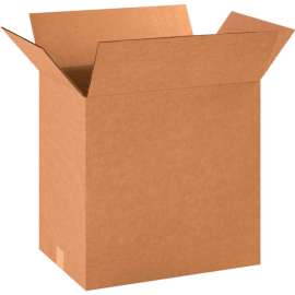 Global Industrial Cardboard Corrugated Boxes, 18"L x 12"W x 18"H, Kraft