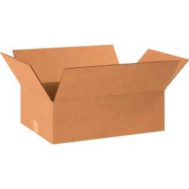 Global Industrial Cardboard Corrugated Boxes, 18-1/2"L x 12-1/2"W x 6"H, Kraft
