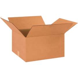 Global Industrial Cardboard Corrugated Boxes, 18"L x 16"W x 10"H, Kraft