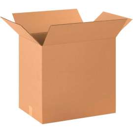 Global Industrial Cardboard Corrugated Boxes, 20"L x 12"W x 16"H, Kraft