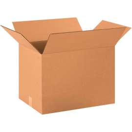 Global Industrial Cardboard Corrugated Boxes, 20"L x 14"W x 14"H, Kraft