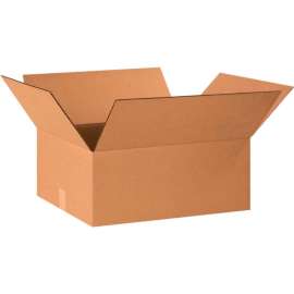 Global Industrial Cardboard Corrugated Boxes, 20"L x 15"W x 9"H, Kraft