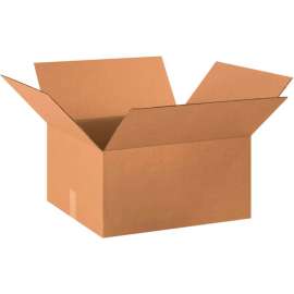 Global Industrial Cardboard Corrugated Boxes, 20"L x 18"W x 10"H, Kraft