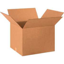 Global Industrial Cardboard Corrugated Boxes, 20"L x 18"W x 14"H, Kraft