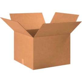 Global Industrial Cardboard Corrugated Boxes, 20"L x 20"W x 14"H, Kraft