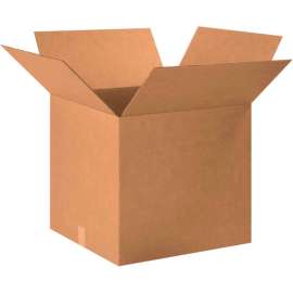Global Industrial Cardboard Corrugated Boxes, 20"L x 20"W x 18"H, Kraft
