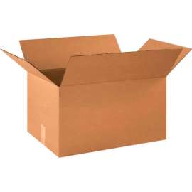 Global Industrial Cardboard Corrugated Boxes, 21"L x 14"W x 10"H, Kraft