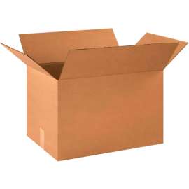 Global Industrial Cardboard Corrugated Boxes, 21"L x 14"W x 14"H, Kraft