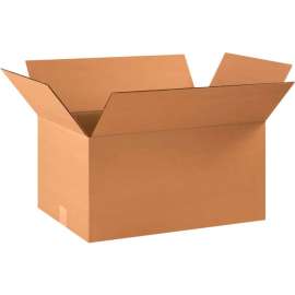 Global Industrial Cardboard Corrugated Boxes, 22"L x 14"W x 10"H, Kraft