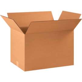 Global Industrial Cardboard Corrugated Boxes, 22"L x 14"W x 14"H, Kraft