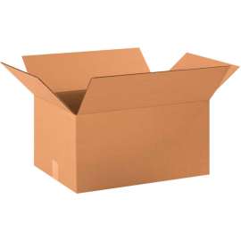 Global Industrial Cardboard Corrugated Boxes, 22"L x 16"W x 12"H, Kraft
