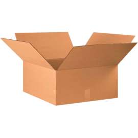 Global Industrial Cardboard Corrugated Boxes, 22"L x 22"W x 10"H, Kraft