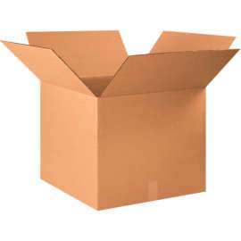 Global Industrial Cardboard Corrugated Boxes, 22"L x 22"W x 18"H, Kraft