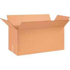 Global Industrial Cardboard Corrugated Boxes, 24"L x 10"W x 12"H, Kraft