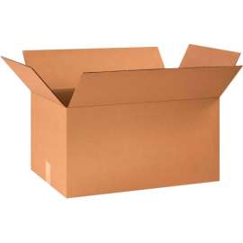 Global Industrial Cardboard Corrugated Boxes, 24"L x 14"W x 12"H, Kraft