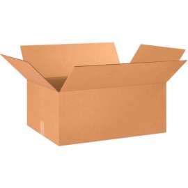Global Industrial Cardboard Corrugated Boxes, 24"L x 16"W x 10"H, Kraft