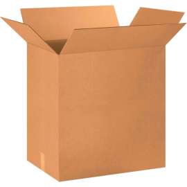 Global Industrial Cardboard Corrugated Boxes, 24"L x 16"W x 24"H, Kraft