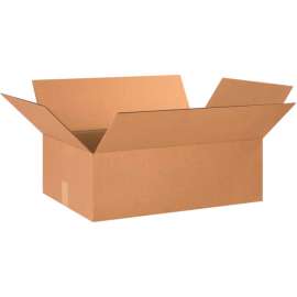 Global Industrial Cardboard Corrugated Boxes, 24"L x 16"W x 8"H, Kraft