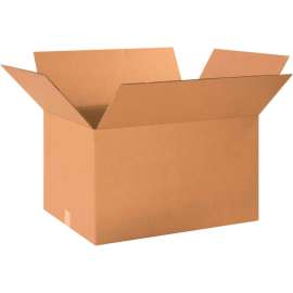 Global Industrial Cardboard Corrugated Boxes, 24"L x 18"W x 14"H, Kraft