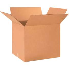 Global Industrial Cardboard Corrugated Boxes, 24"L x 18"W x 20"H, Kraft
