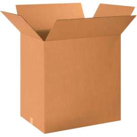 Global Industrial Cardboard Corrugated Boxes, 24"L x 18"W x 24"H, Kraft