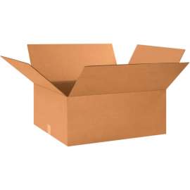 Global Industrial Cardboard Corrugated Boxes, 24"L x 20"W x 10"H, Kraft
