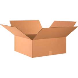 Global Industrial Cardboard Corrugated Boxes, 24"L x 24"W x 10"H, Kraft